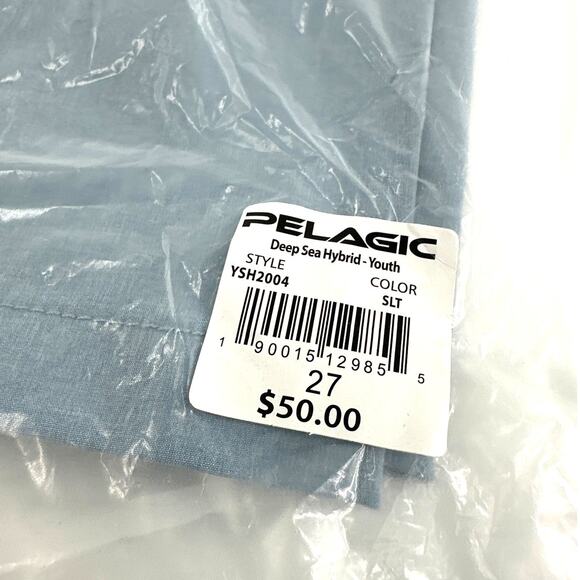 Pelagic Mako Deep Sea Hybrid Youth Shorts 18" Size 27 - Picture 3 of 8